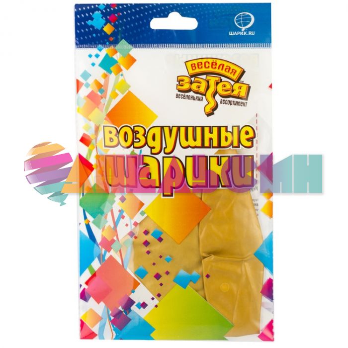 Шар хром Золото Е36"/91см (Китай) 1102-2395