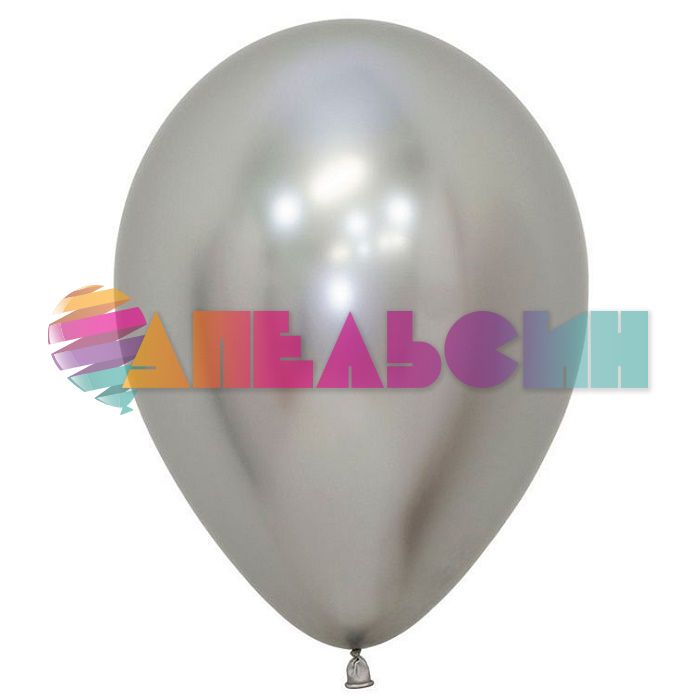 Шар хром Серебро S12"/30см (981) Reflex Silver 12шт/уп (Колумбия) 212981-бр 169682