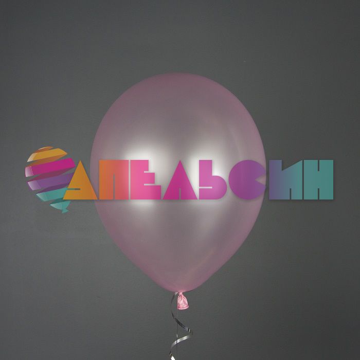 Шар металлик Розовый 512/12"/30см (M29) Rich Pink 100шт/уп (Китай) 512-12M29