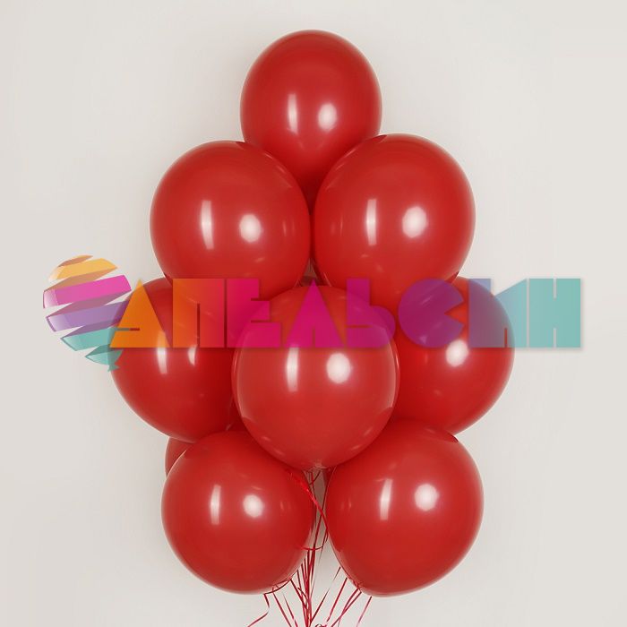 Шар пастель Красный S12"/30см (016) Imperial Red Королевский 50шт/уп (Колумбия) 403564