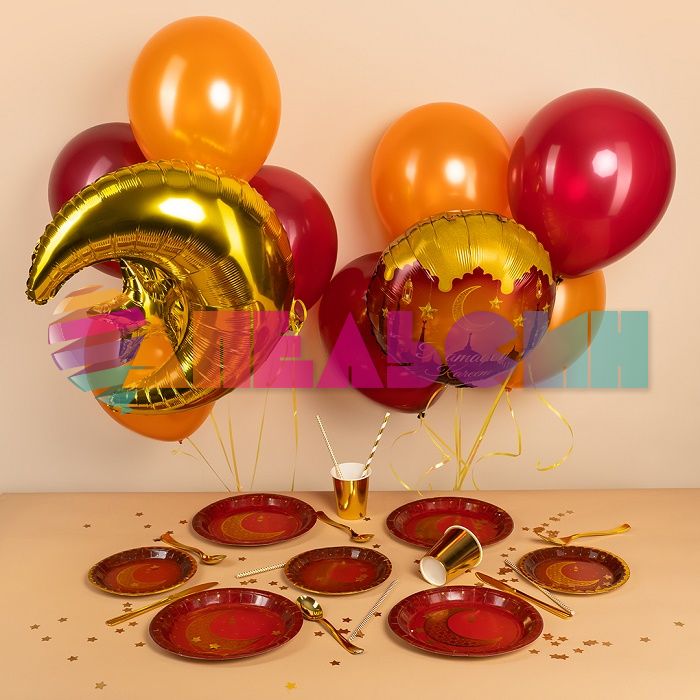 Шар фольга Рамадан Ramadan Karem FL18"/48см круг (Китай) 26277