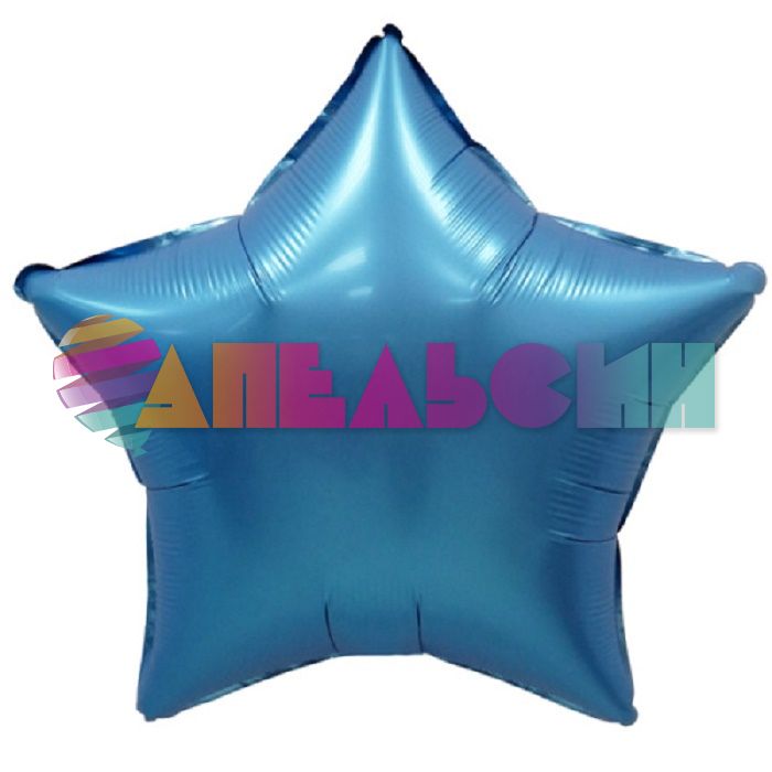 Шар звезда Синий ВХ18"/46см (Китай) 731800CB
