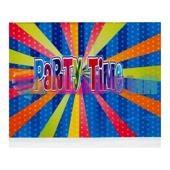 Скатерть Party Time 105х180см полиэтилен 1151986-СТОК