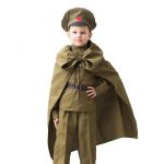 Плащ палатка Военный детск 2310 2048715-ПРОКАТ