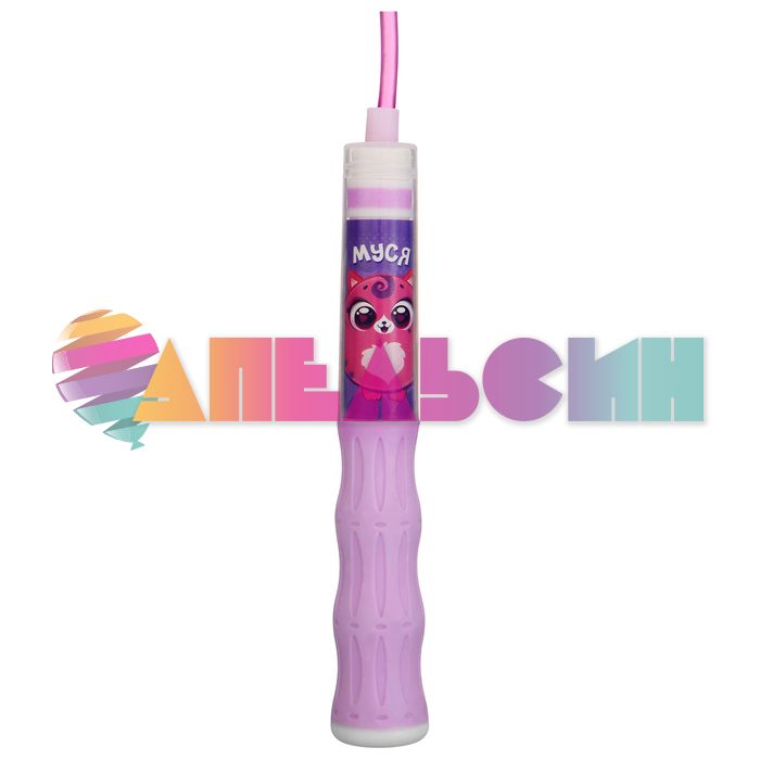 Скакалка 2,85м Муся розовый 9828398