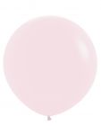 Шар пастель Розовый DL24"/61см (222) Taffy pink светлый (Вьетнам) макарунс 324222-1