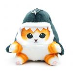 Игрушка Котик в костюме акулы 13см стоя 191145