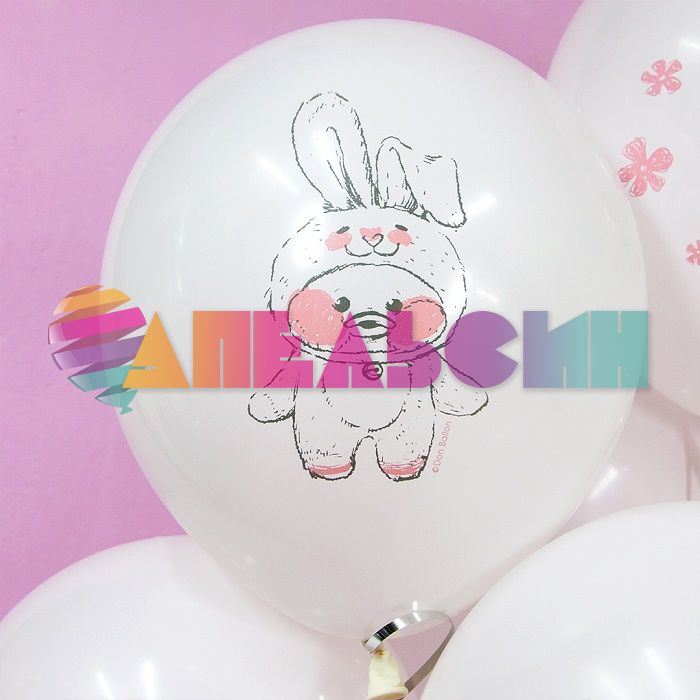 Шар латекс С ДР Моя ты уточка 12"/30см 25шт/уп (Малайзия) 711497