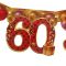 Гирлянда 60 лет Шары 74см картон 1275158