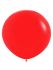 Шар пастель Красный DL36"/90см (111) Ruby Red (Вьетнам) 336111-1