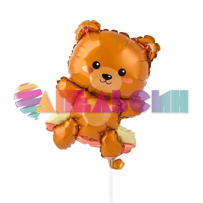 Мини фигура Мишка на скамейке Е19"/48см (Китай) 1206-1628