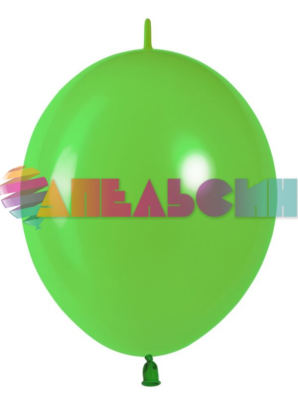 Шар ЛОЛ пастель Зеленый 06"/15см (L51) Lime 100шт/уп (Китай) 512-06L51