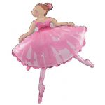 Шар фигура Балерина со стажем FL45"/114см (Китай) R358