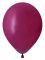 Шар пастель Бордовый DL12"/30см Burgundy бургундия 50шт/уп (Вьетнам) 312253-50