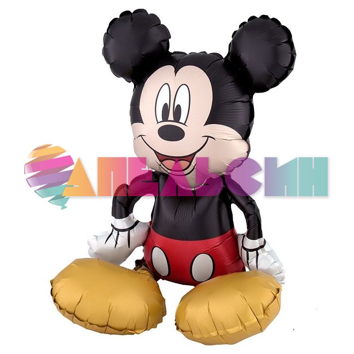 Шар ХОД Микки Маус A18"/45см сидячий (США) воздух 3818501