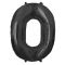 Шар цифра Черный СК16"/41см 0 (Китай) с клапаном 2769548-РАСПРОДАЖА