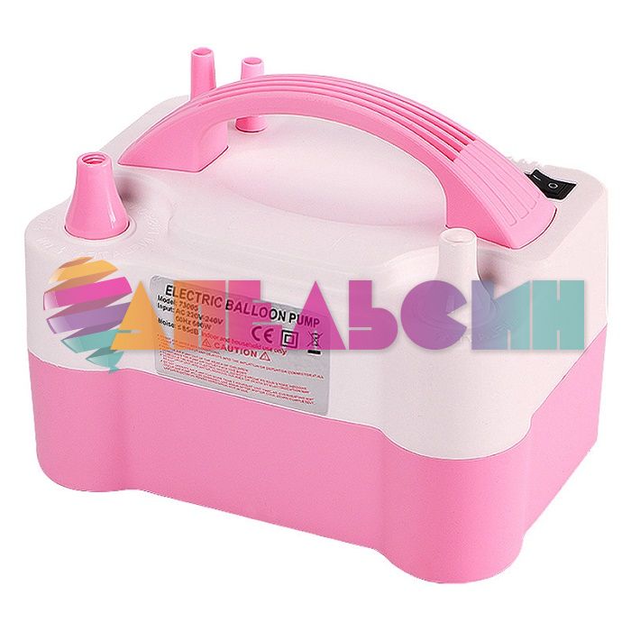 Компрессор Оптимум 600Вт розовый с белым 73005-whpink