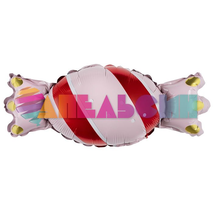 Мини фигура Конфета розовый/ красный FL17"/43см с клапаном (Китай) 23860