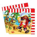 Салфетка Пират веселый 33х33см 12шт/уп 6038540