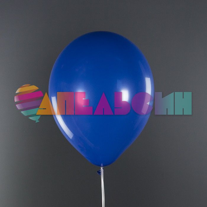 Шар пастель Синий 512/12"/30см (S59) Dark Blue темный 100шт/уп (Китай) 512-12S59
