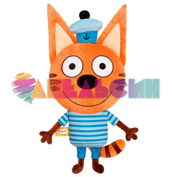Игрушка Три кота Коржик 45см подушка 639-бр