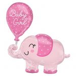 Шар фигура Слоник Baby girl A31"/78см (США) 4312401 1207-4360