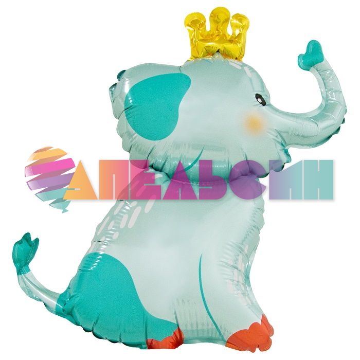 Мини фигура Слоненок принц FL17"/43см с клапаном (Китай) 17249
