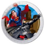 Тарелка Бэтмен против Супермена/ Batman v Superman: Dawn of Justice 20см 8шт/уп картон 86720