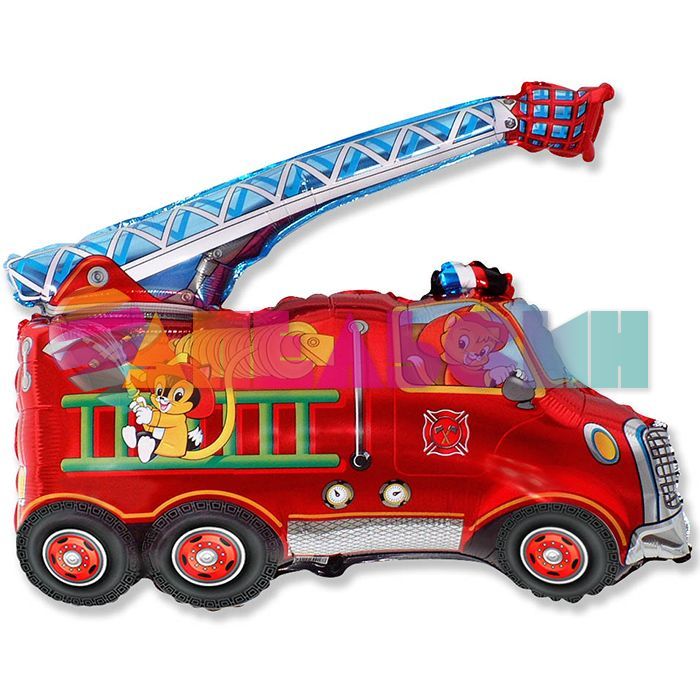 Шар фигура Пожарная машина F31"/79см (Испания) 901696