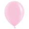 Шар пастель Розовый Д12"/30см Pink Коралл 100шт/уп (Китай) макарунс 612141