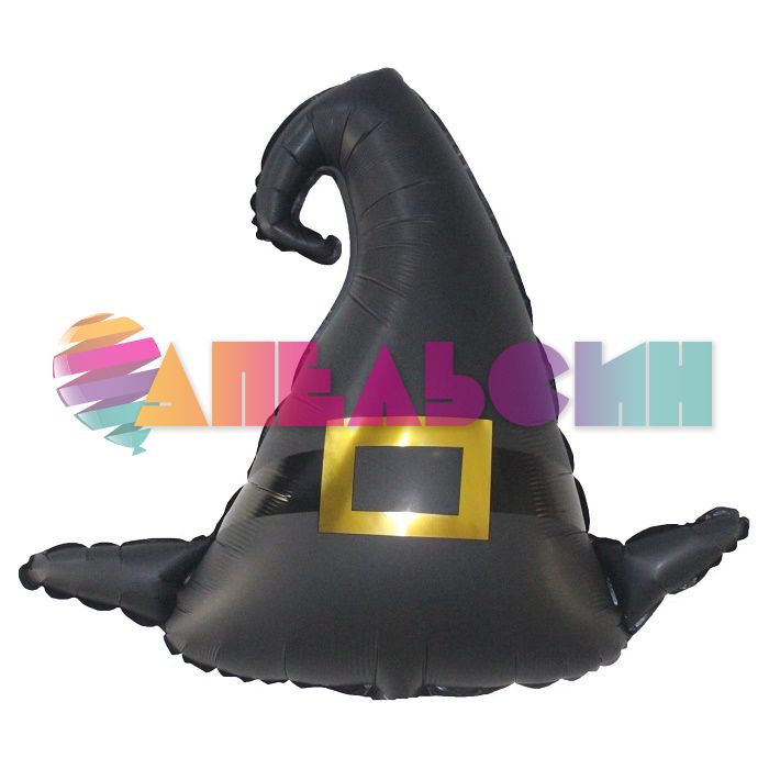 Шар фигура Шляпа волшебника черная FL31"/79см (Китай) BBGS T0035 21759