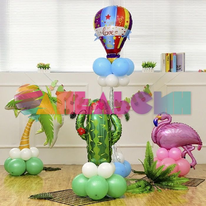 Шар фигура Фламинго розовый FL46"/117см (Китай) А0230 15700