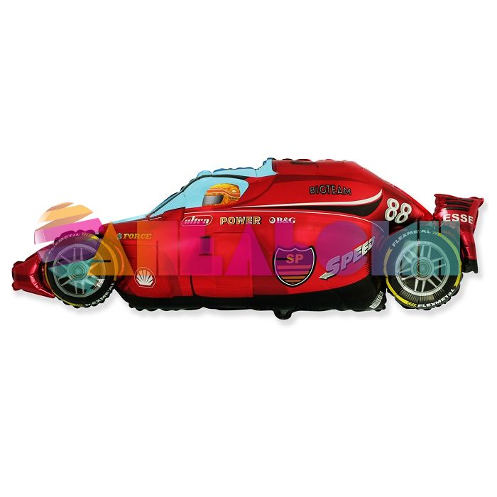 Шар фигура Машина Формула 1 красный F36"/91см (Испания) 901664R