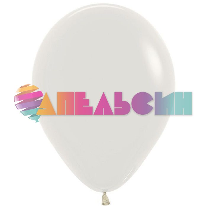 Шар пастель Бежевый S12"/30см (107) Cream Крем 50шт/уп (Колумбия) ретро 395111
