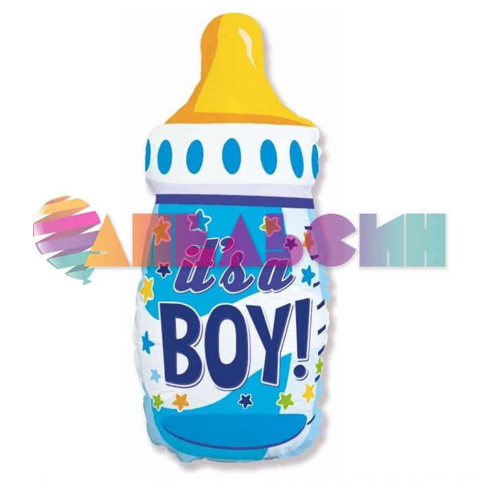 Шар фигура Бутылочка It's a BOY F31"/79см (Испания) 901826