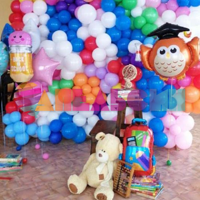 Шар фигура Карандаш BACK 2 SCHOOL FL28"/72см (Китай) 21217