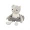Игрушка Кошка со звездой серый 37см стоя 191857