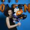 Надпись из шаров HAPPY HALLOWEEN черно-оранжевый 250см FL14"/36см (Китай) 21951