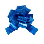 Бант Синий d=21см голография 6,5см шар 6231056