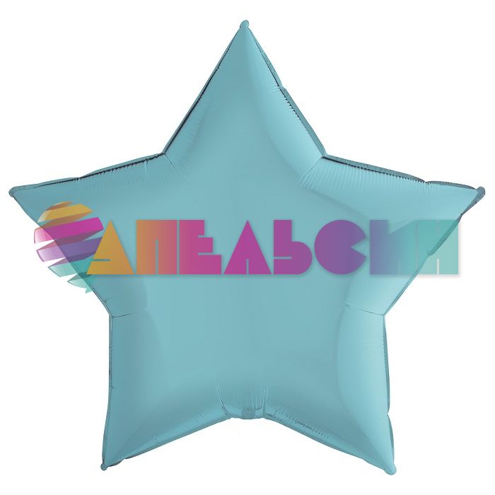 Шар звезда Голубой G09"/23см (Италия) 09221PB