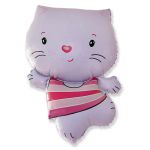 Шар фигура Котенок розовый F30"/76см (Испания) 901671F