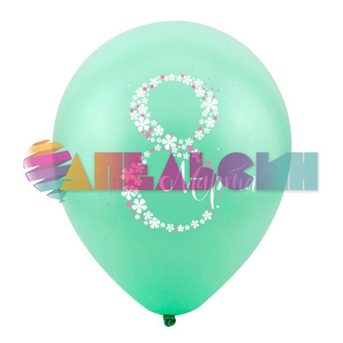 Шар латекс 8 марта Нежность 12"/30см 100шт/уп (Турция) 8122134