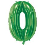 Шар цифра Зеленый Е26"/66см 0 Green (Китай) 1207-4878