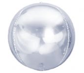 Шар сфера Серебро FL60"/152см (Китай) 24009