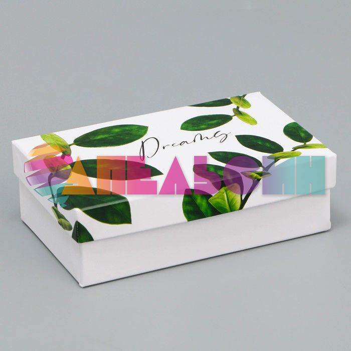 Коробка Эко стиль 14х8,4х4,5см 9490404-14