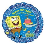 Шар фольга Губка Боб HB This is the best Day Ever A18"/48см круг (США) 836223