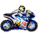 Шар фигура Мотогонщик синий F38"/97см (Испания) 901666A