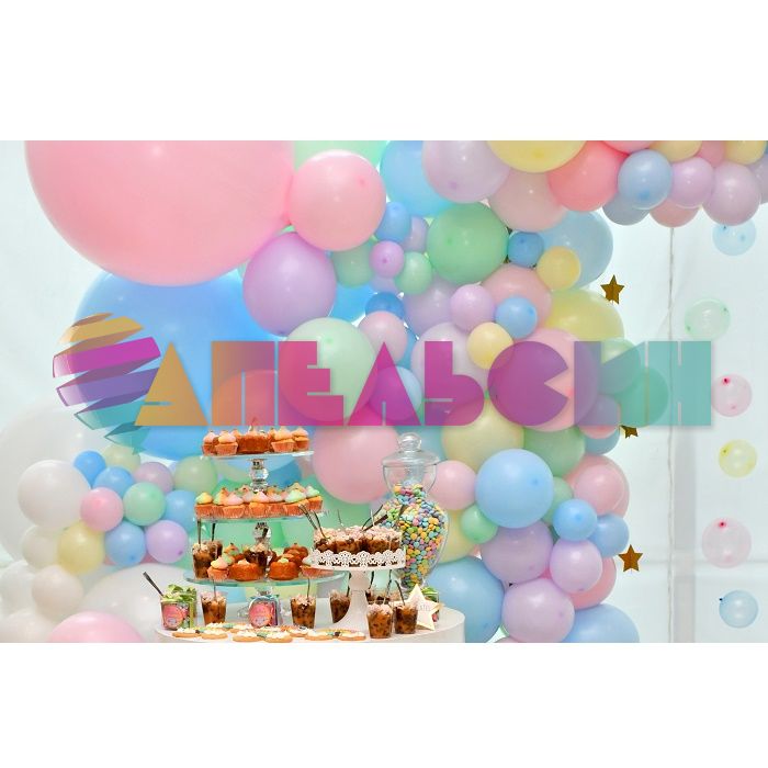 Шар пастель Розовый S36"/91см (609) Pink 2шт/уп (Колумбия) макарунс 154527
