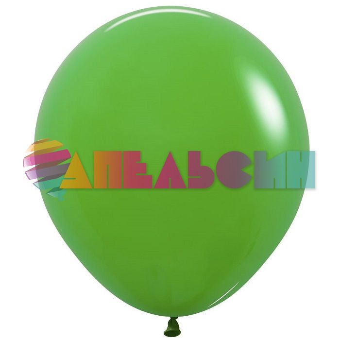 Шар пастель Зеленый S18"/46см (029) Shamrock Клевер 5шт/уп (Колумбия) 404301-5