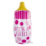 Шар фигура Бутылочка It's a Girl A23"/28см (США) 1207-3625